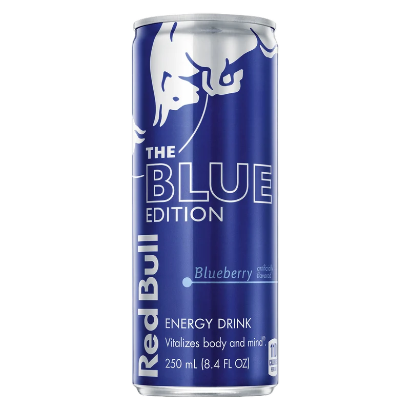 Blueberry Red Bull - Blue Edition - 8.4 oz Can