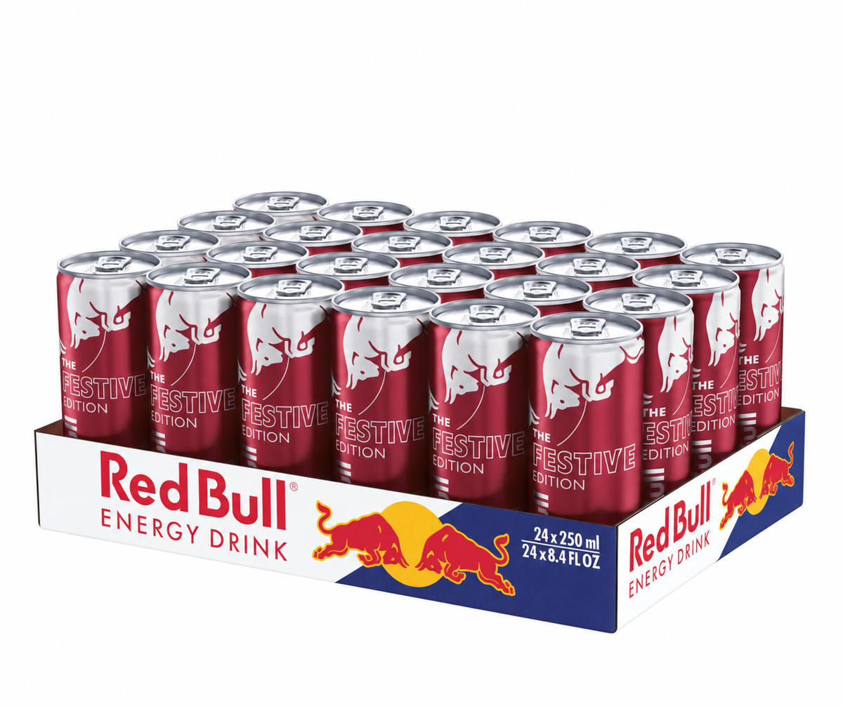 Pomegranate Red Bull - Festive Edition - 8.4oz Case