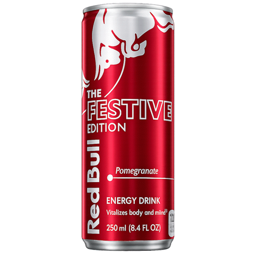 Pomegranate Red Bull - Festive Edition - 8.4 oz Can